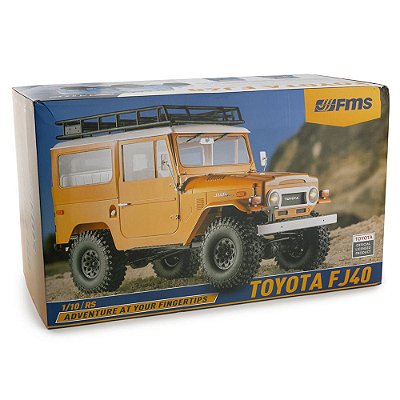 Carro FMS 1/10 Toyota Land Cruiser FJ40 RS Azul Fms11035rsbu