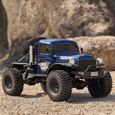 Carro FMS 1/10 Atlas Rochobby 4WD RS Azul Roc11036rsbu