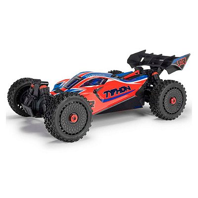 Carro Arrma 1/8 Typhon Mega 665 4WD Buggy Vermelho Ara4206v4t3