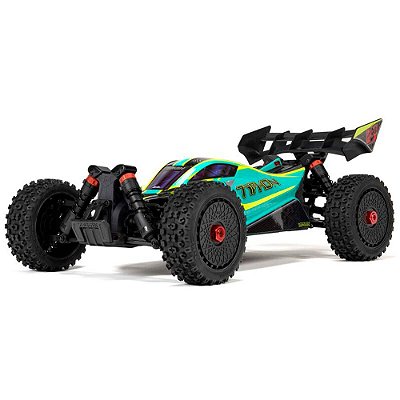 Carro Arrma 1/8 Typhon 223S DSC 4WD BLX Buggy Verde Ara4306v4t1