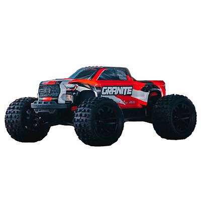 Carro Arrma 1/18 Granite Grom Mega 380 4WD RTR Vermelho Ara2102t2