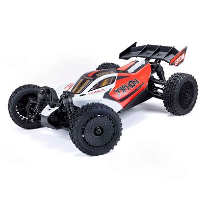 Carro Arrma 1/14 Typhon Grom 4WD Buggy RTR Vermelho/Branco Ara2106t2