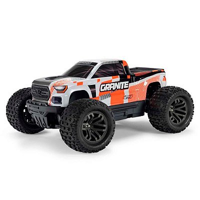 Carro Arrma 1/10 Granite Mega 665 4WD Monster Naranja