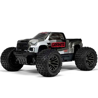 Carro Arrma 1/10 Granite 223S DSC 4WD BLX Monster Gunmetal Ara4302v4t3