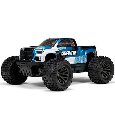 Carro Arrma 1/10 Granite 223S DSC 4WD BLX Monster Azul Ara4302v4t1