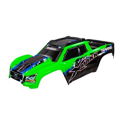 Bolha Traxxas x-Maxx Verde (decals Applied) 7811G