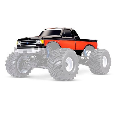 Bolha Traxxas Preto x-Monster Ford f-150 7691-BLK