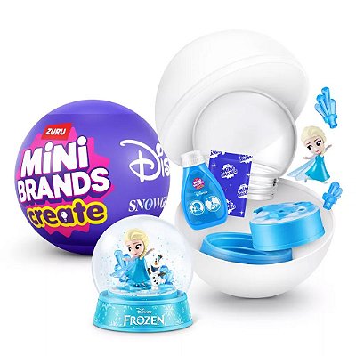 Colecionável Zuru Mini Brands Disney - Mini Snow Globe