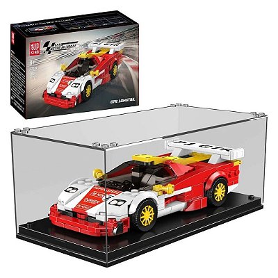 Blocos de Montar Mould King GTR Longtail Racing Car 385 Peças