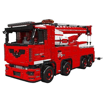 Blocos de Montar Mould King Tow Truck Controle Remoto 10966 Peças
