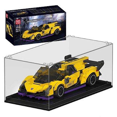 Blocos de Montar Mould King Lambo Veneno Hypercar 379 Peças
