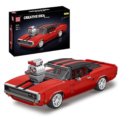 Blocos de Montar Mould King Charger Car 1869 Peças