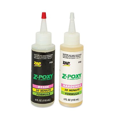 Cola ZAP z-Poxy 30 Epóxi Minutos 8OZ PT-39