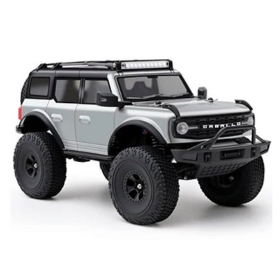 Carro Wltoys 1/18 Jeep Caballo 9KM 4WD Silver Grey 184023