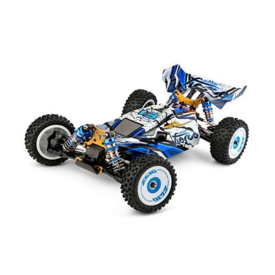 Carro Wltoys 1/12 Racing Force 75KM 4WD 124017 Blue