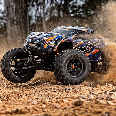 Carro Traxxas x-Maxx Belted BLX 8S TQI TSM Yellow 77096-4