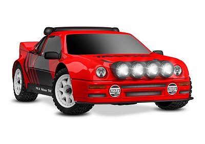 Carro Traxxas Mini Rally VXL Ford RS200 RTR Rojo