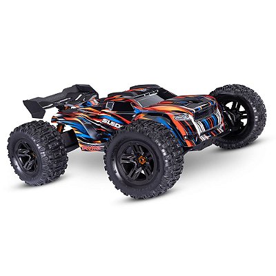 Carro Traxxas 1/8 Sledge BLX 6S 4WD TQI Belted Laranja 95096-4