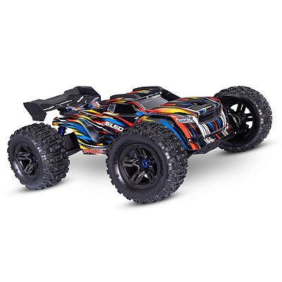 Carro Traxxas 1/8 Sledge BLX 6S 4WD TQI Belted Blue 95096-4