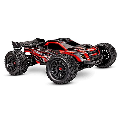 Carro Traxxas 1/6 XRT BLX 8S 4WD TQI TSM RED 78086-4