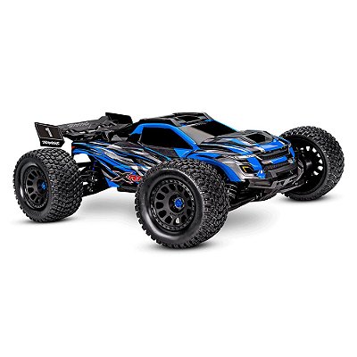 Carro Traxxas 1/6 XRT BLX 8S 4WD TQI TSM Blue 78086-4