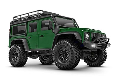 Carro Traxxas 1/18 TRX-4M Land Rover Defender Crawler RTR Verde