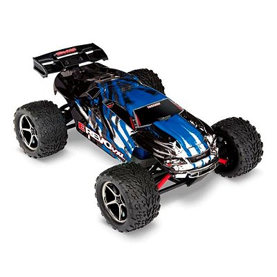 Carro Traxxas 1/16 e-Revo VXL 4WD BLX RTR TSM TQI Blue 71076-8