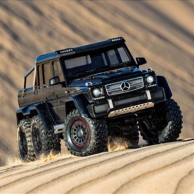 Carro Traxxas 1/10 TRX-6 Mercedes-Benz g 63 TQI Black 88296-4