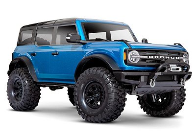 Carro Traxxas 1/10 TRX-4 Ford Bronco TQI Blue 92076-4