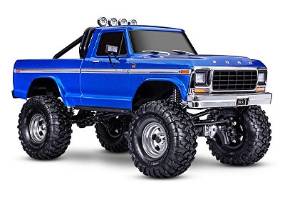 Carro Traxxas 1/10 TRX-4 Ford 79 f-150 Ranger XLT TQI Blue