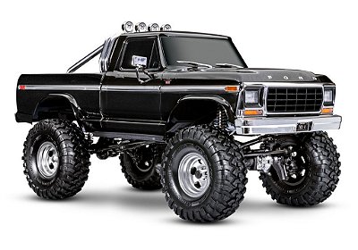 Carro Traxxas 1/10 TRX-4 Ford 79 f-150 Ranger XLT TQI Black