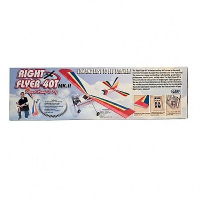 Aeromodelo Global Right Flyer 40T Mkii ARF 123830 (raro)