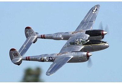 Aeromodelo Freewing Flightline p-38L "pacific Silver" 1600mm (63") PNP Flw3011p