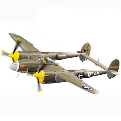 Aeromodelo Freewing Flightline p-38L "allied Green" 1600mm (63") PNP Flw3012p