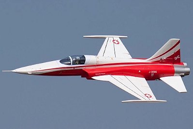 Aeromodelo Freewing f-5 Tiger II Red/white 80MM EDF JET (F5E) Fj20825p