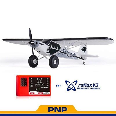 Aeromodelo FMS PA-18 Super CUB 1300mm PNP Reflex V3 Fms138p-REFV3