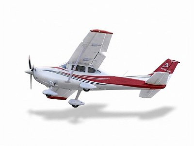 Aeromodelo FMS Cessna 182 1500mm RTF RED Fms148rrd