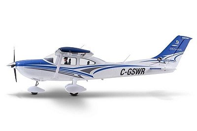 Aeromodelo FMS Cessna 182 1500mm RTF Blue Fms148rbu