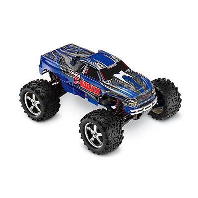 Carro Traxxas 1/10 t-Maxx 3.3 RTR 4WD TSM TQI Blue 49077-3
