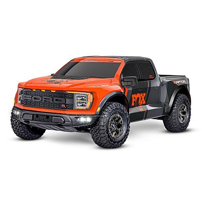 Carro Traxxas 1/10 Ford Raptor r 4WD Ultimate VXL FOX 2 101177-4