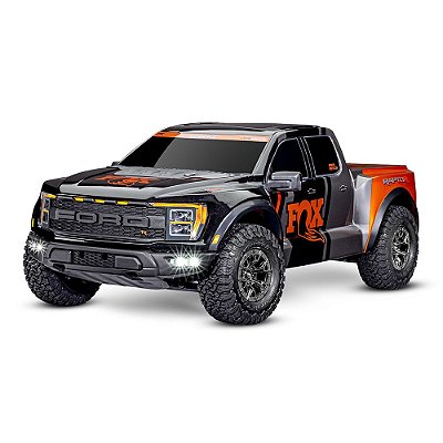 Carro Traxxas 1/10 Ford Raptor r 4WD Ultimate VXL FOX 1 101177-4