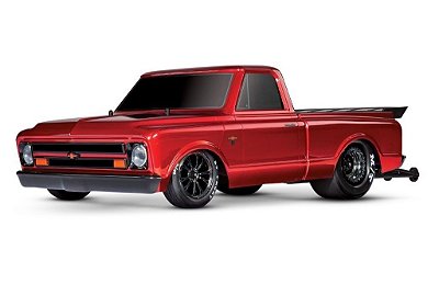 Carro Traxxas 1/10 Drag Slash C10 2WD TQI TSM Rojo