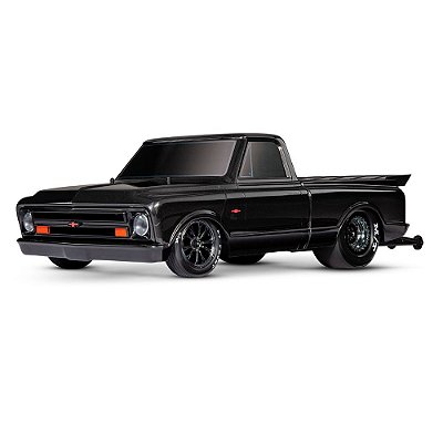 Carro Traxxas 1/10 Drag Slash C10 2WD TQI TSM Black 94376-74