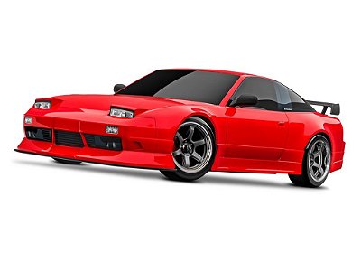 Carro Traxxas 1/10 4-TEC Drift Nissan 240SX RWD TQI Rojo