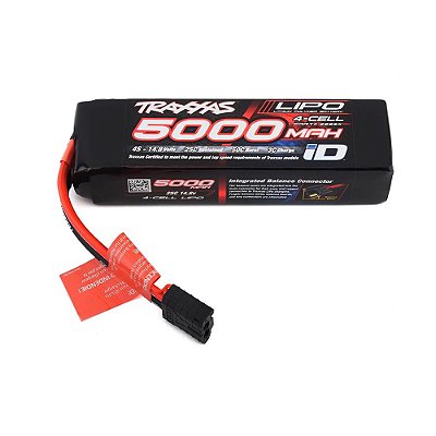 Bateria Traxxas 14.8V 5000mah 4S 25C LIPO (long) 2889X