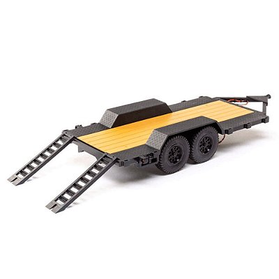 Axial ACC Flat BED Vehicle Trailer FOR 1/24 SCX24 Axi00009