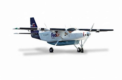 Aviao Seagull Fedex Cessna 208 Grand Caravan EX 85" 35-40 ARF Sea362f