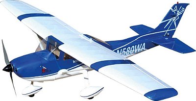 Aviao Seagull Cessna 182 Skylane 69" PNP Blue Sea376b