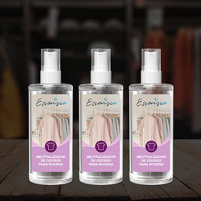 03 Neutralizadores para Roupas 60ml