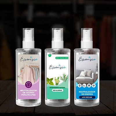 Neutralizadores Ambientes + Roupas + Desodorante 60ml